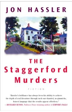 Coperta cărții 'The Staggerford Murders: The Life and Death of Nancy Clancy's Nephew - Jon Hassler'