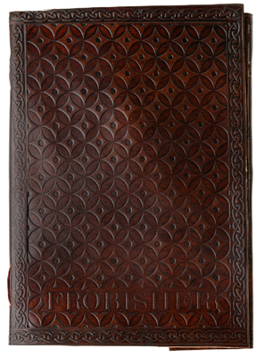 Coperta cărții 'Chainmailleather Journal Large -'