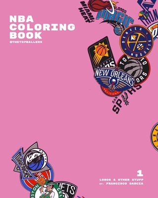 Coperta cărții 'NBA Coloring Book: @thetopballers - Francisco Garcia Coronado'