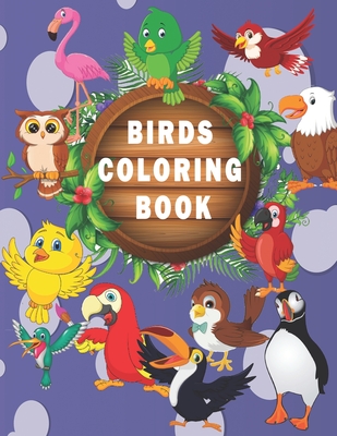 Birds Coloring Book: For children aged 4-8 - ِahmed Omar