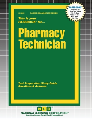Coperta cărții 'Pharmacy Technician -'