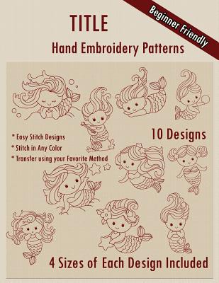 Cute Mermaids Hand Embroidery Patterns - Stitchx Embroidery