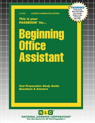 Beginning Office Assistant - 