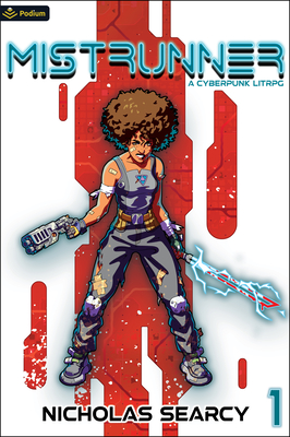 Coperta cărții 'Mistrunner: A Cyberpunk Litrpg - Nicholas Searcy'