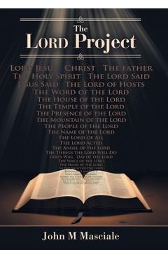 Coperta cărții 'The Lord Project - John M. Masciale'