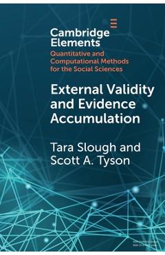 Coperta cărții 'External Validity and Evidence Accumulation - Tara Slough'