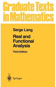 Coperta cărții 'Real and Functional Analysis - Serge Lang'