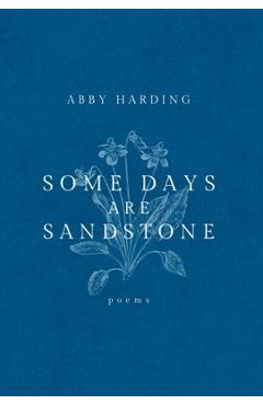 Coperta cărții 'Some Days Are Sandstone - Abby Harding'