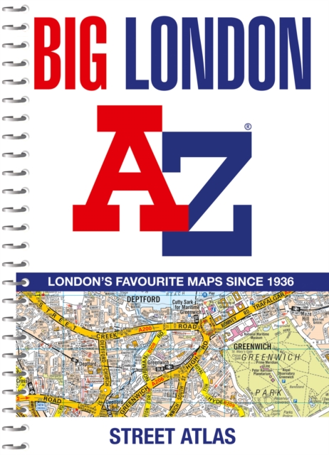 Big London A-Z Street Atlas - 