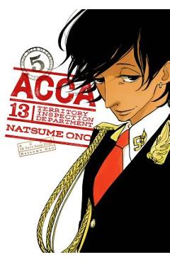 Coperta cărții 'Acca 13-Territory Inspection Department, Vol. 5 - Natsume Ono'