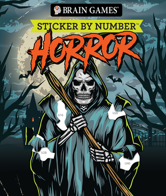 Brain Games - Sticker by Number: Horror -