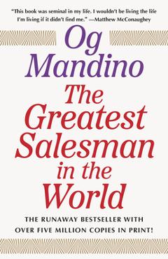 Coperta cărții 'The Greatest Salesman in the World - Og Mandino'