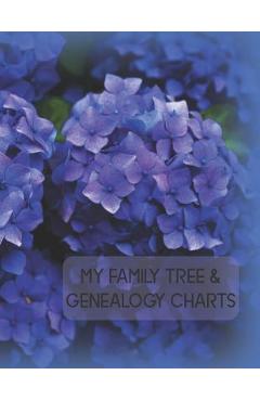 Coperta cărții 'My Family Tree & Genealogy Charts - Lynette Cullen'