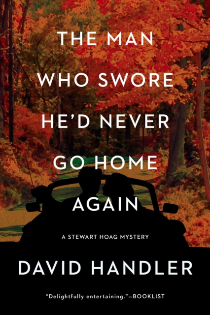 Coperta cărții 'The Man Who Swore He'd Never Go Home Again - David Handler'