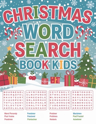 Christmas Word Search for Kids: Large Print Word Search Book for Kids, Children Word Search Activity Book - Laura Bidden