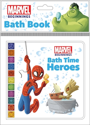 Marvel Beginnings: Bath Time Heroes Bath Book - 