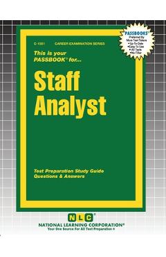 Coperta cărții 'Staff Analyst -'