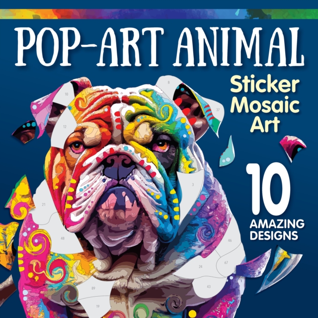Pop Art Animals Sticker Mosaic Art: 10 Amazing Designs - Dean Russo