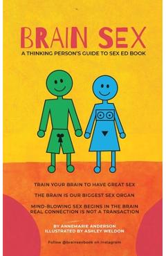 Coperta cărții 'BRAIN SEX - A Thinking Person's Sex Ed Book: A sexual practice based on neurology, results in better sex and mental'