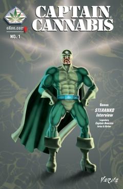 Coperta cărții 'Captain Cannabis: No. 1 US Edition - Verne Andru'
