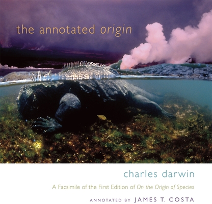 Coperta cărții 'The Annotated Origin: A Facsimile of the First Edition of on the Origin of Species - Charles Darwin'