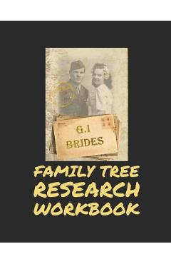 Coperta cărții 'Family Tree Research Workbook: Family Tree Memory Keeper Your Workbook for Family History, Stories and Genealogy -'