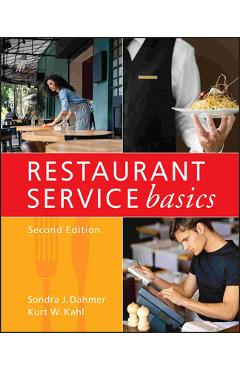 Coperta cărții 'Restaurant Service Basics - Sondra J. Dahmer'