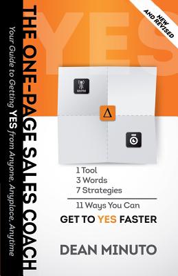 Coperta cărții 'The One-Page Sales Coach: New and Revised - Dean Minuto'