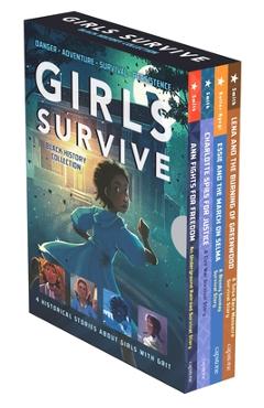 Coperta cărții 'Girls Survive 4-Book Boxed Set 2, Black History Collection - Nikki Shannon Smith'