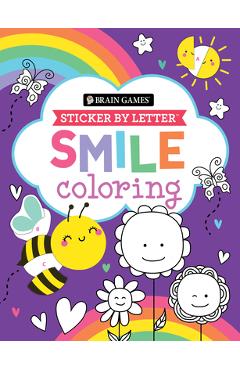 Poza produsului Brain Games - Sticker by Letter - Coloring: Smile - 