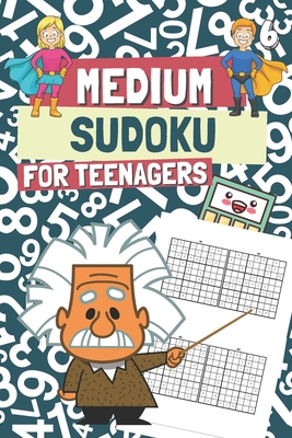 Medium Sudoku for Teenagers: 320 Sudoku Puzzles for Kids Who Love Logic Games, Gift Idea for Children - Oscar Barrys