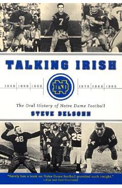 Coperta cărții 'Talking Irish - Steve Delsohn'