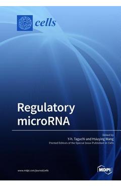 Coperta cărții 'Regulatory microRNA - Y-h Taguchi'