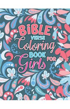 Poza produsului Bible Verse Coloring Book for Girls - Laura Bidden