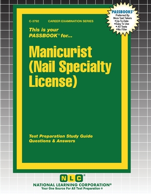 Coperta cărții 'Manicurist (Nail Specialty License) -'