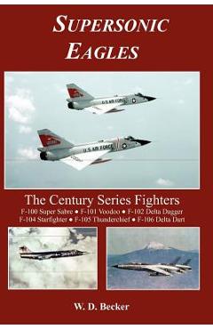 Coperta cărții 'Supersonic Eagles - W. D. Becker'