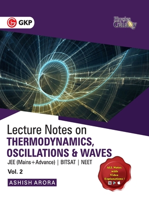 Coperta cărții 'Physics Galaxy Vol. II Lecture Notes on Thermodynamics, Oscillation & Waves (JEE Mains & Advance, BITSAT, NEET) -'