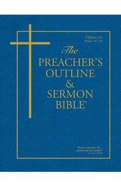 Coperta cărții 'The Preacher's Outline & Sermon Bible: Psalms (107-150): King James Version - Leadership Ministries Worldwide'