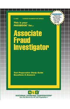 Coperta cărții 'Associate Fraud Investigator -'