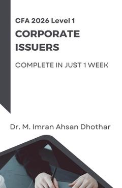 Coperta cărții 'Corporate Finance for CFA level 1 - M. Imran Ahsan'