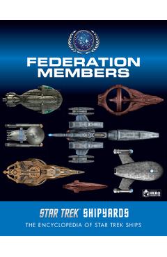 Coperta cărții 'Star Trek Shipyards: Federation Members - Ben Robinson'