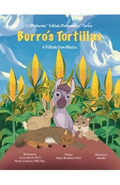 Coperta cărții 'Burro's Tortillas: A Folktale from Mexico - Helen Bradford'