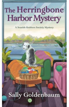 Coperta cărții 'The Herringbone Harbor Mystery - Sally Goldenbaum'
