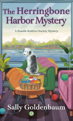 Coperta cărții 'The Herringbone Harbor Mystery - Sally Goldenbaum'