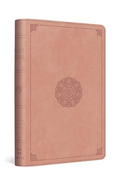 Coperta cărții 'ESV Compact Bible (Trutone, Blush Rose, Emblem Design) -'