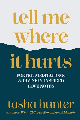 Coperta cărții 'tell me where it hurts: poetry, meditations, and divinely-inspired love notes - Tasha Hunter'
