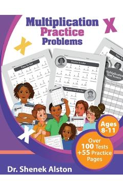 Coperta cărții 'Multiplication Practice Problems - Shenek Alston'