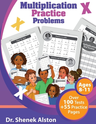 Coperta cărții 'Multiplication Practice Problems - Shenek Alston'