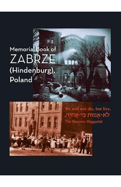 Coperta cărții 'Zabrze (Hindenburg) Yizkor Book - William Leibner'