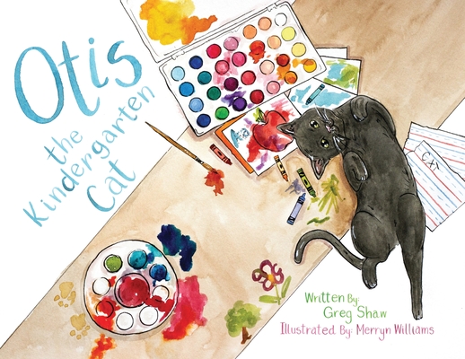 Coperta cărții 'Otis the Kindergarten Cat - Greg Shaw'